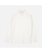 Pull en cachemire écru