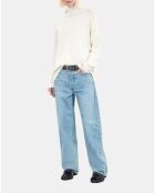 Pull en cachemire écru