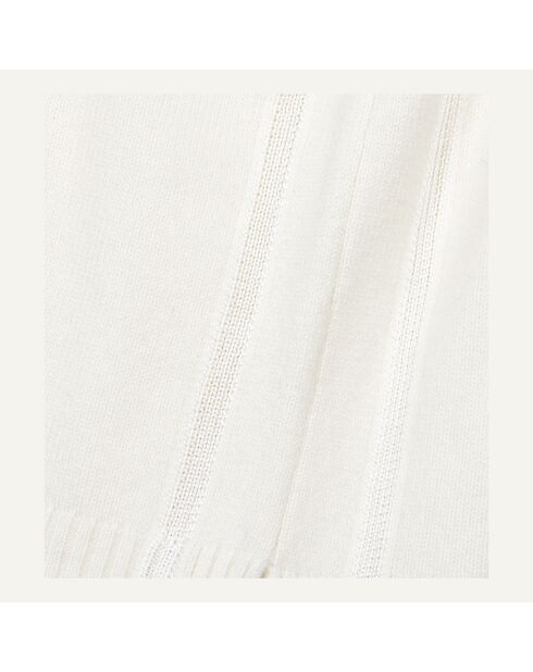 Pull en cachemire écru