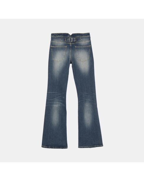 Jean flare bleu