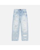 Jean boyfriend bleu clair