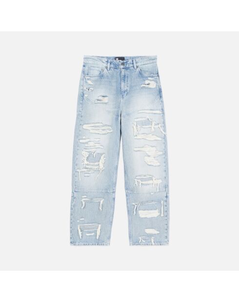 Jean boyfriend bleu clair