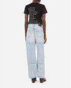 Jean boyfriend bleu clair