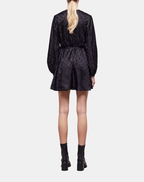 Robe courte logo The Kooples noire