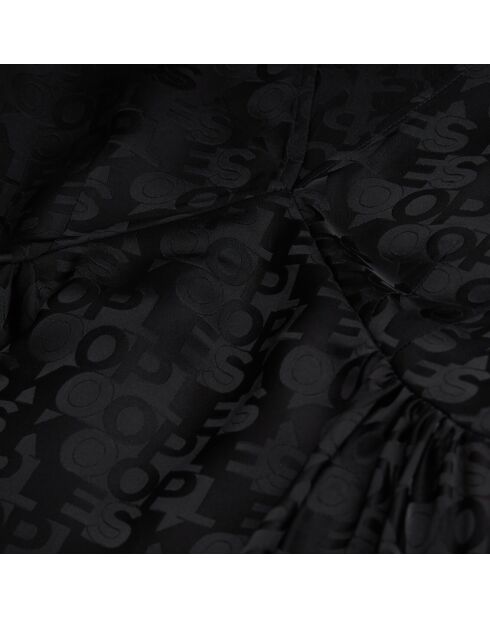 Robe courte logo The Kooples noire