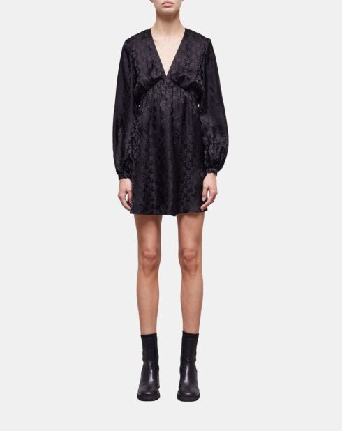 Robe courte logo The Kooples noire