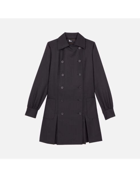 Robe tailleur courte noire