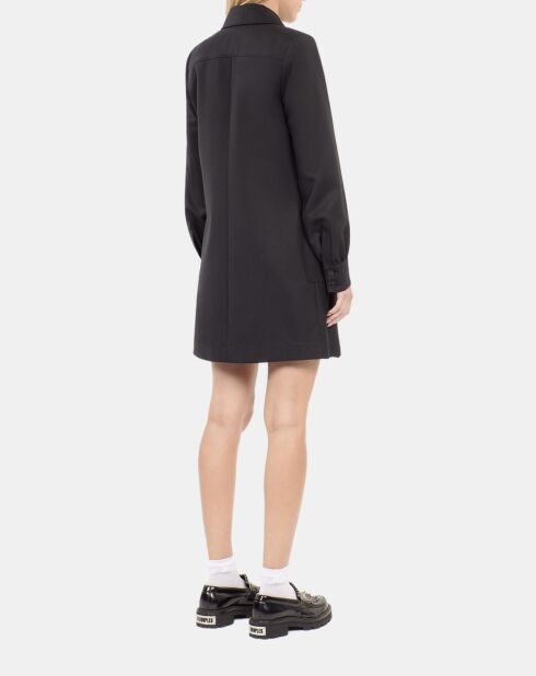 Robe tailleur courte noire