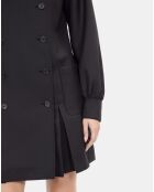 Robe tailleur courte noire