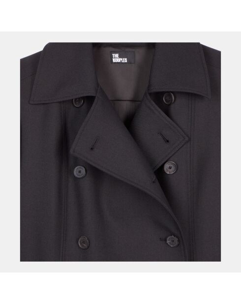 Robe tailleur courte noire