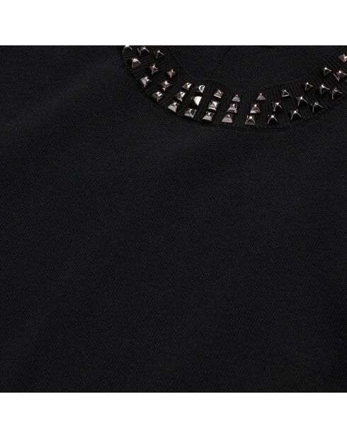 Robe courte avec spikes noire