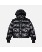 Doudoune à manches amovibles noire