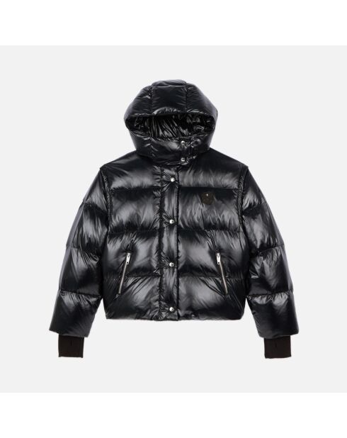 Doudoune à manches amovibles noire