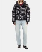 Doudoune à manches amovibles noire