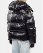 Doudoune à manches amovibles noire