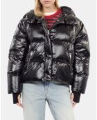 Doudoune à manches amovibles noire