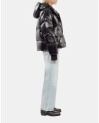 Doudoune à manches amovibles noire