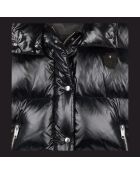 Doudoune à manches amovibles noire