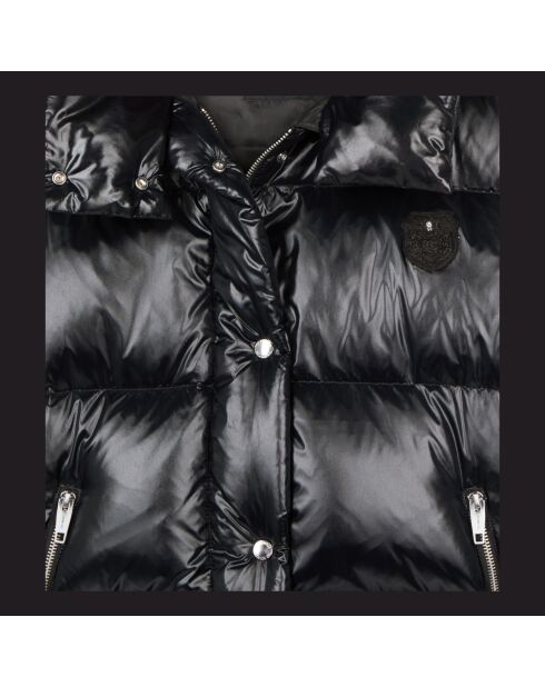 Doudoune à manches amovibles noire