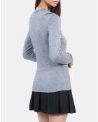 T-shirt manches longues gris