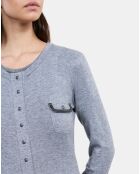 T-shirt manches longues gris