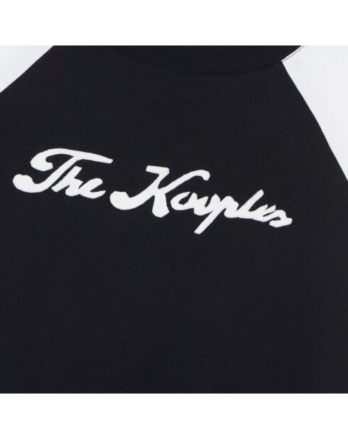 T-shirt manches longues noir et blanc