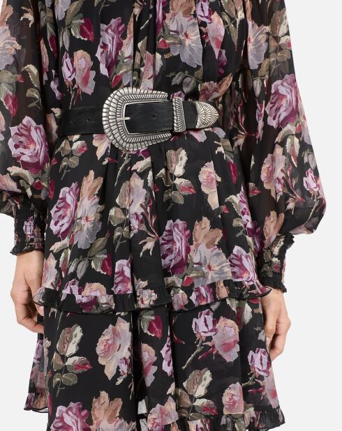 Ceinture en cuir noire