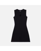 Robe courte blason noire