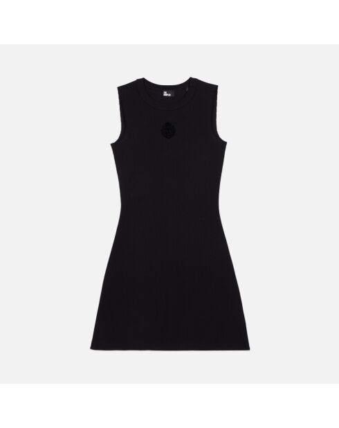 Robe courte blason noire