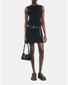 Robe courte blason noire