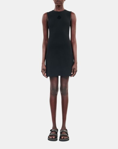 Robe courte blason noire