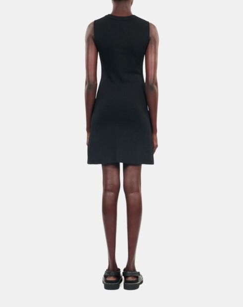 Robe courte blason noire