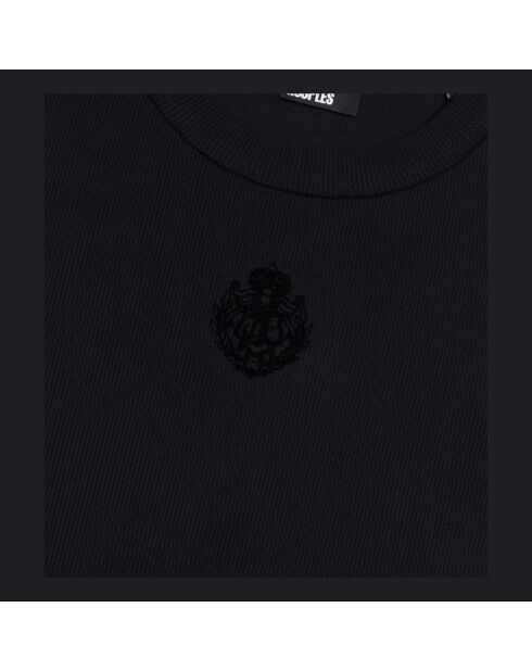 Robe courte blason noire