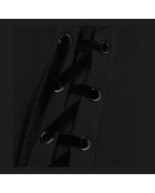 Robe courte avec laçage noire