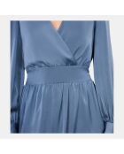 Robe courte bleue vintage