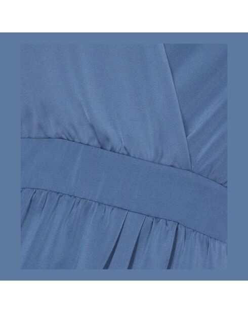 Robe courte bleue vintage