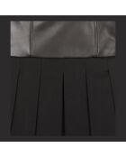 Robe bustier courte noire