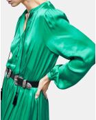 Robe longue verte