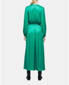 Robe longue verte