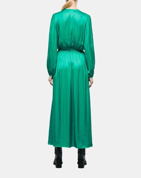 Robe longue verte