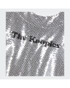 T-shirt à sequins argenté