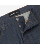 Jean slim bleu foncé brut