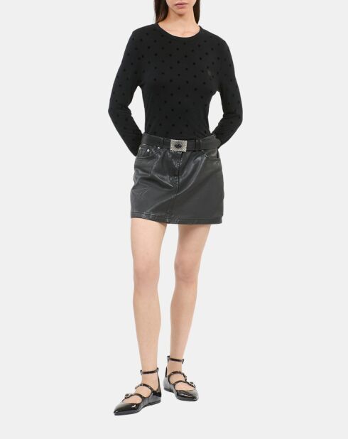 T-shirt manches longues noir