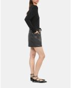 T-shirt manches longues noir