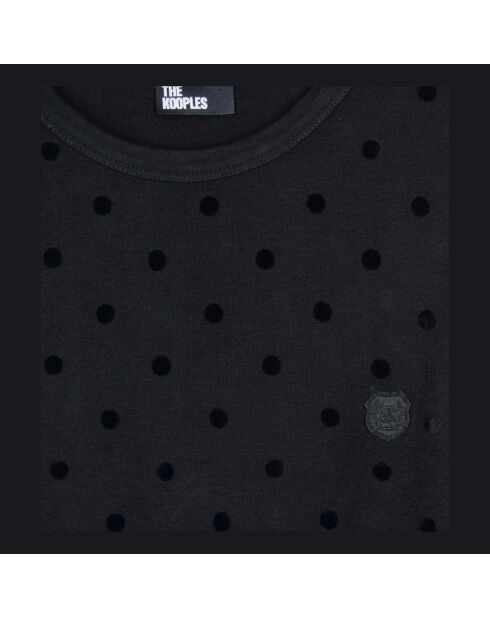 T-shirt manches longues noir