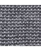 Écharpe à sequins en tweed noire et blanche