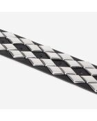 Ceinture en cuir avec clous noire