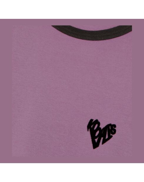 T-shirt cœur Kooples violet