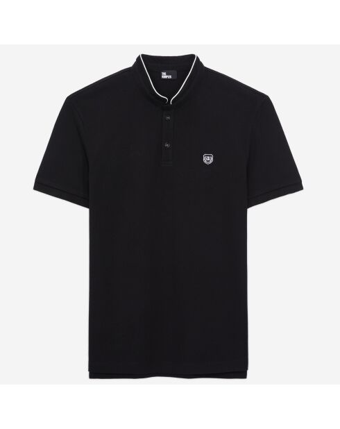 Polo col officier noir