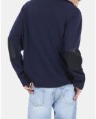 Pull en laine bleu marine